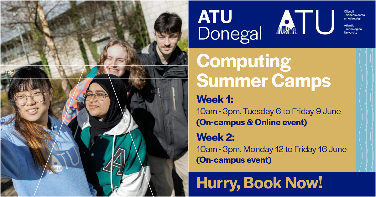 ATU_ATU Donegal Computing Summer Camps_FB Ad